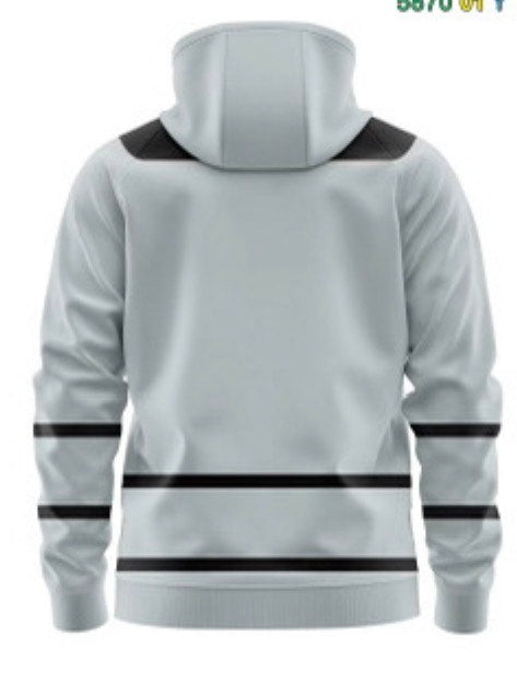 Perky Hockey Hoodie/Jersey Silver (Pre Order)
